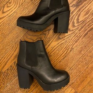 Black Platform Boots